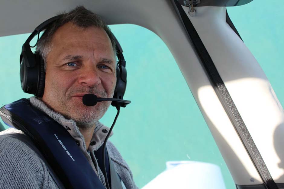 Paul Gunnell flying his Cirrus SR22 - in between long-haul passenger flights for Cathay Pacific