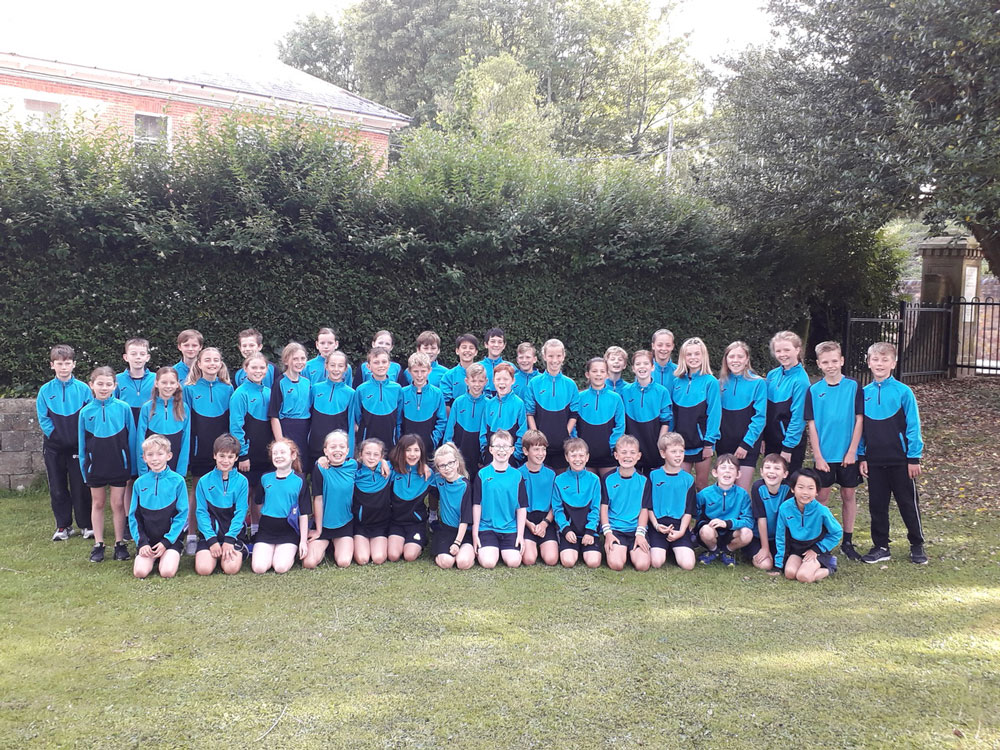 Ramsbury Key Stage 2 pupils who participated in The School Games at Marlborough College on July 10