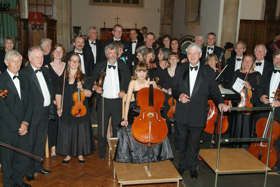 Christopher Irby with Irene Enzlin and the MArlborough Concert Orchestra in 2011