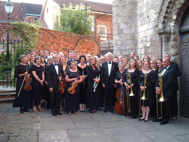 Christopher Irby with the Marlborough Concert Orchestra