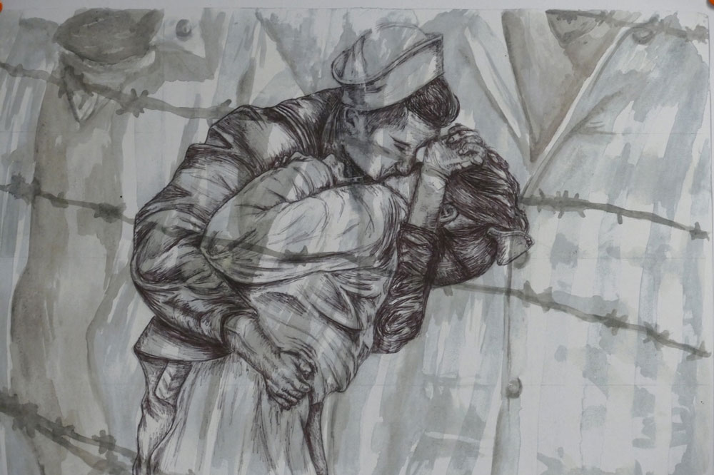 .How do we live and love in the face of persecution?' Francesca Hutton's prize winning work of art