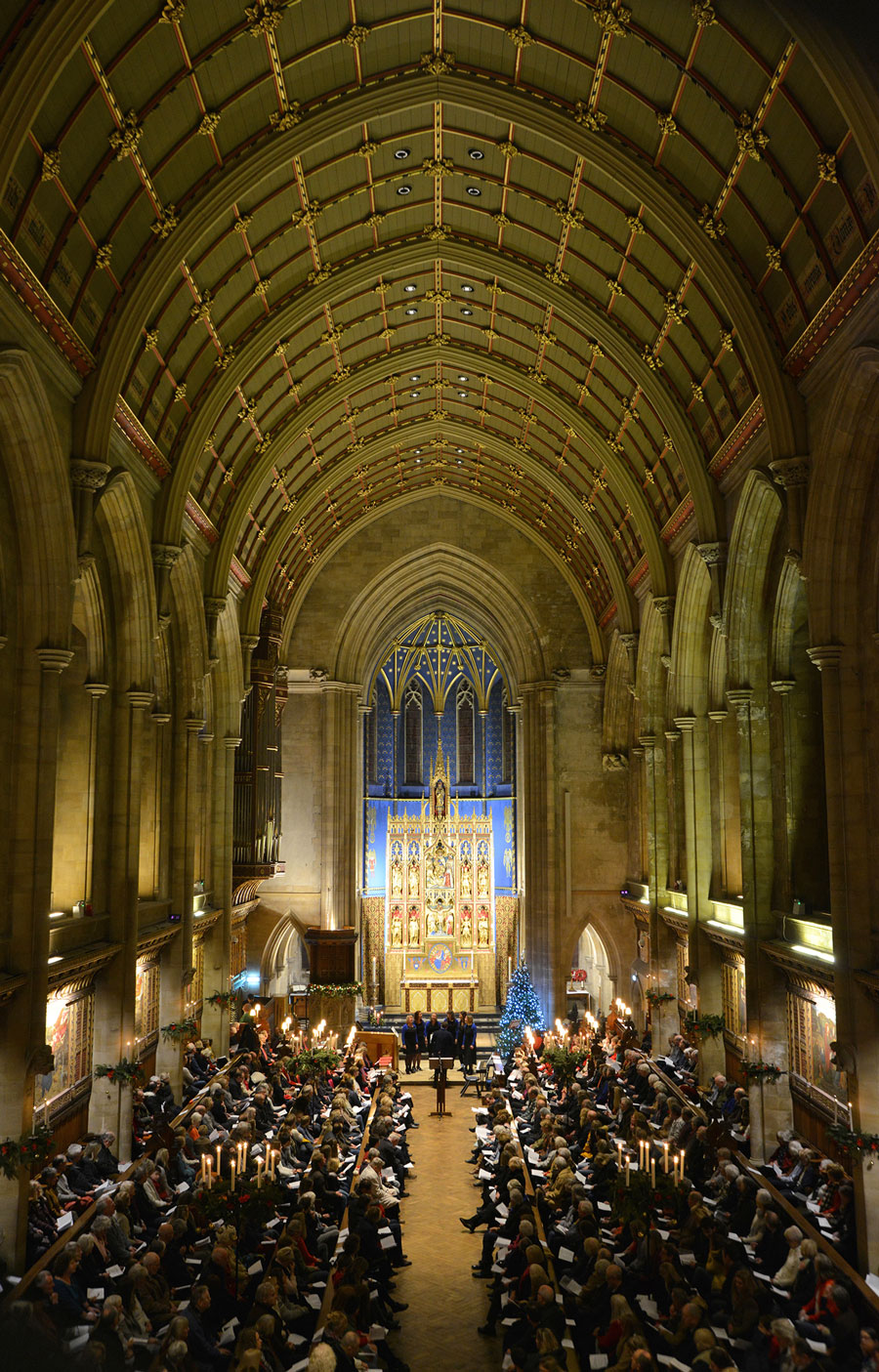 Hope and Homes carol service in Marlborough College Chapel - Photo by Nigel Ferris