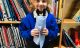 Evie, Class 2, Ramsbury Primary with her fruit bat wrap