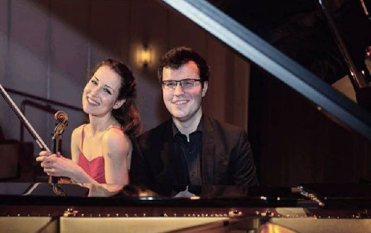 Johanna Rohrig (violin) and Cameron Richardson-Eames (piano)