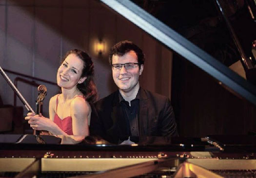 Johanna Rohrig (violin) and Cameron Richardson-Eames  (piano) 