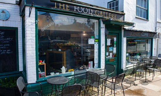 The Food Gallery in Marlborough High Street, re-opening for take-away orders