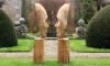 Sculpture at the 'Friends of the Garden' exhibition at Urchfont Manor two years ago