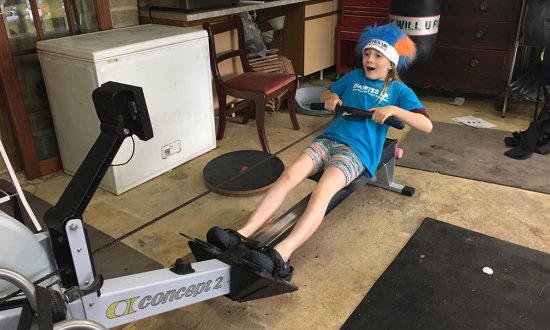 Ellie Bracken - rowing the Channel for Diabetes UK