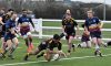 en Caravou putting down for the try