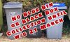 recycling and bins strike update