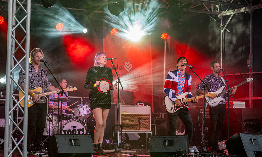 The Zoots-at The Parade Family Festival Marlborough