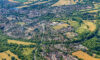 Marlborough aeriel shot from the above from the South East