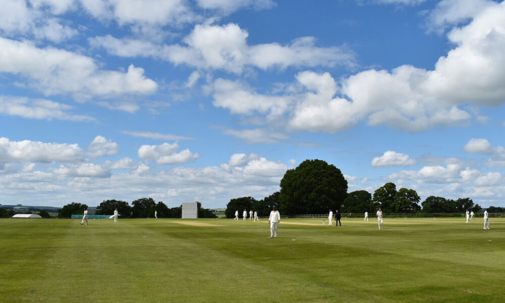 Marlborough Cricket Club's pitch at Savernake